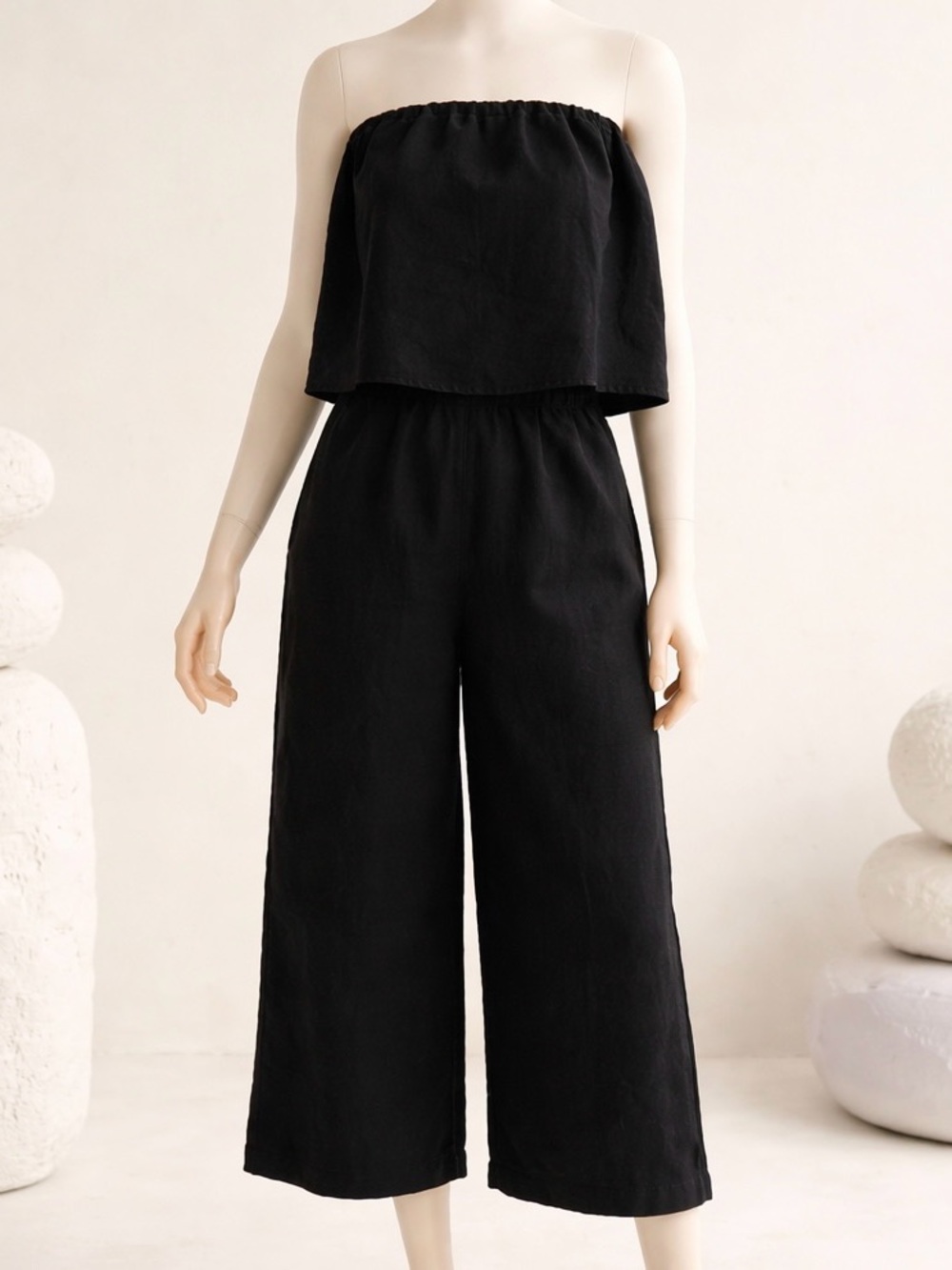 Joie Off-Shoulder Linen Jumper
